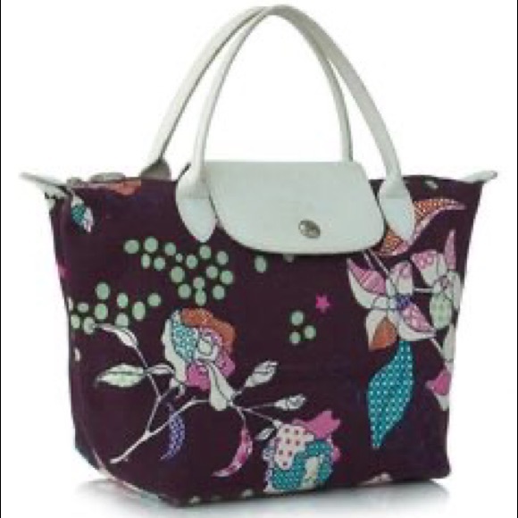 Longchamp Handbags - Long Champ floral Bag